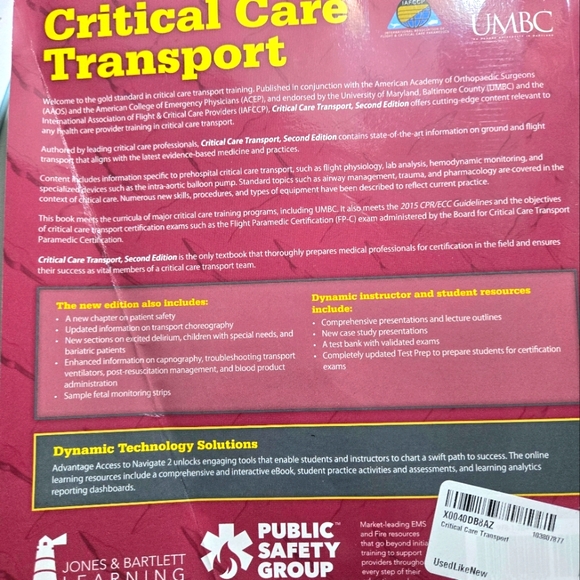 Critical Care Transport Book 2nd edition - Picture 6 of 8